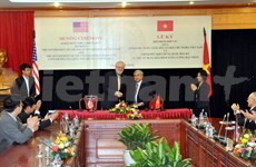 Nucléaire civil : signature officielle de l'accord Vietnam-USA 