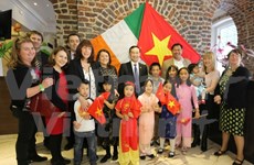 Des familles irlandaises adoptives d'enfants vietnamiens ravivent la culture vietnamienne 