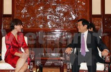 Le président Truong Tan Sang nomme de nouveaux ambassadeurs 