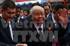 Décès du président du Sénat cambodgien Chea Sim 