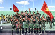 Army Games 2021: une journée de compétition réussie des équipes de l'Armée populaire du Vietnam