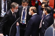 Le président Nguyen Xuan Phuc rencontre des dirigeants de plusieurs pays