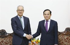 Le vice-PM Tran Luu Quang reçoit un envoyé spécial du gouvernement australien