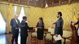 Renforcement de la coopération multiforme Vietnam-Equateur