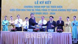 Vietnam Airlines et Kon Tum unies pour doper l’investissement et le tourisme