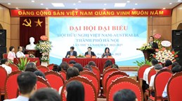L'Association d'amitié Vietnam-Australie de Hanoï tient son 6e Congrès