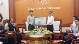 Ha Nam promeut la coopération avec le Laos dans le secteur de la justice