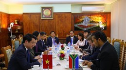 Les Assemblées nationales du Vietnam et de l’Afrique du Sud renforcent leur coopération