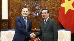 Le président reçoit l'ambassadeur italien au Vietnam