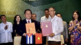 Le Vietnam et Cuba renforcent leurs liens dans le domaine idéologique