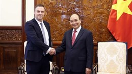 Le président Nguyen Xuan Phuc reçoit les ambassadeurs d'Arabie saoudite, d’Israël et d’Azerbaïdjan