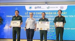 Le centre international de formation en réanimation chirurgicale et traumatologique du Vietnam voit le jour