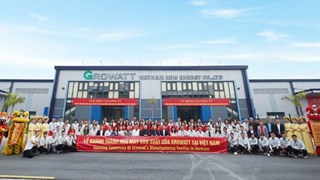 Le producteur d'onduleurs Growatt inaugure une usine à Hai Phong