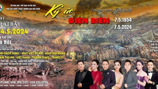 Divers programmes artistiques célèbrent le 70ème anniversaire de la Victoire de Dien Bien Phu