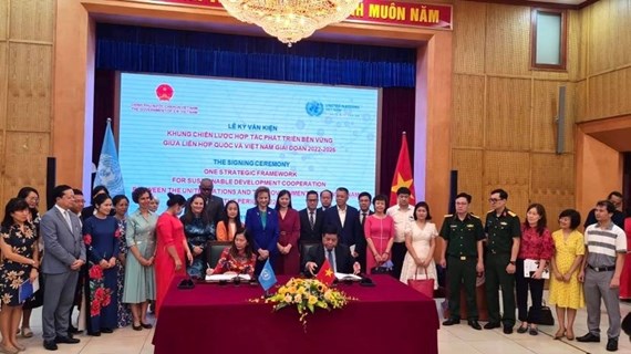 Vietnam-ONU: signature d’un document-cadre stratégique de coopération pour le développement durable