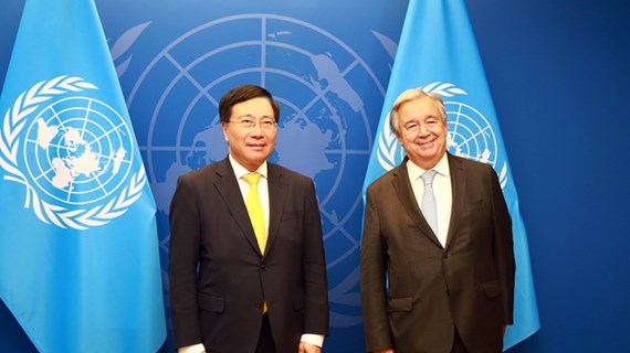 Le secrétaire général de l'ONU soutient les priorités de développement du Vietnam
