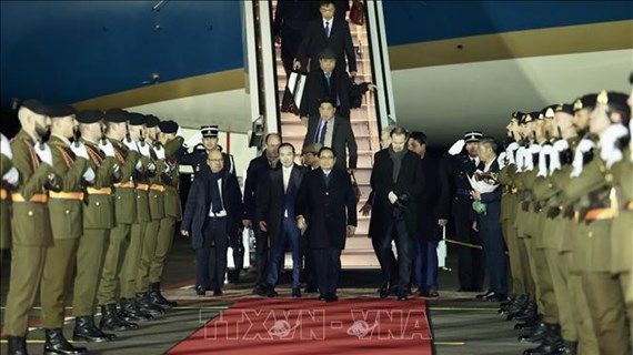 Le Premier ministre Pham Minh Chinh entame sa visite officielle au Luxembourg