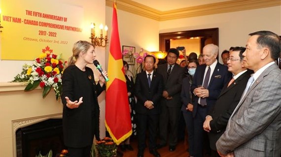 Vietnam-Canada : cinq ans de l'établissement du partenariat intégral 