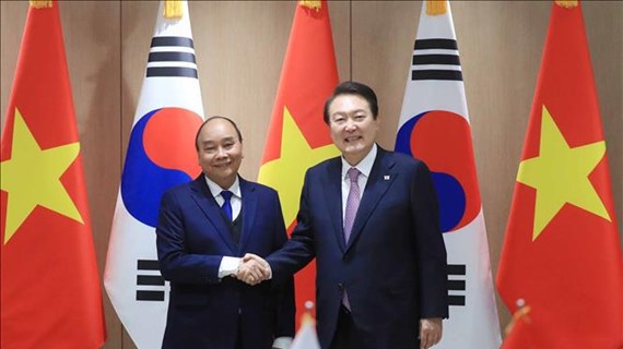 Le président vietnamien s’entretient avec le président sud-coréen à Séoul