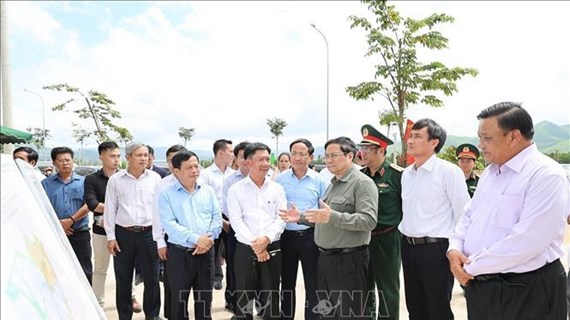 Le Premier ministre Pham Minh Chinh se rend à Binh Dinh
