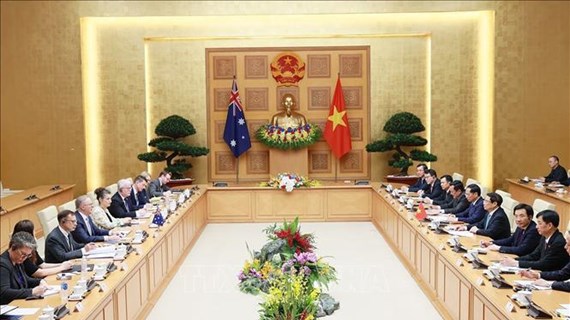 Vietnam-Australie : entretien entre les deux PM Pham Minh Chinh et Anthony Albanese