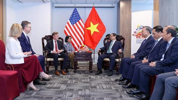 Le Premier ministre Pham Minh Chinh rencontre le conseiller américain à la sécurité nationale Jake Sullivan