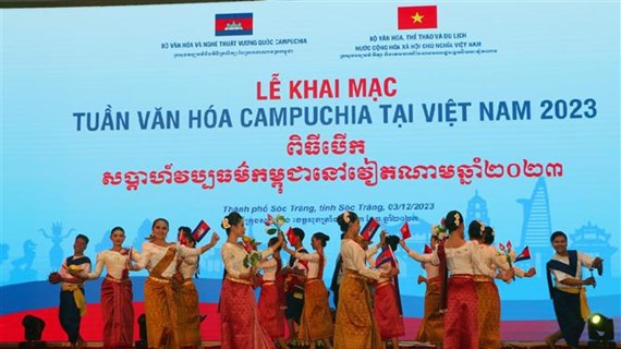 Ouverture de la Semaine de la culture cambodgienne au Vietnam 2023