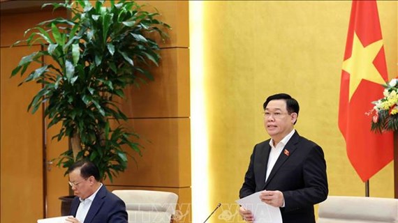 Le président de l'AN préside une réunion sur l’élaboration d’un plan directeur pour Hanoï jusqu’en 2045