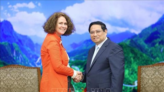 Le PM reçoit la directrice nationale de la BM au Vietnam