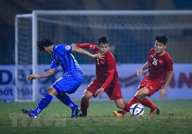 L’equipe du Vietnam part pour le Championnat d'Asie du Sud-Est de football U22 hinh anh 1