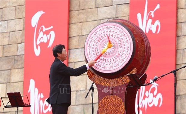 Ouverture de la Semaine culturelle et touristique de Bac Giang hinh anh 1