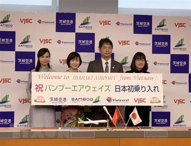 Bamboo Airways exploite des vols charters vers Ibaraki (Japon) hinh anh 1