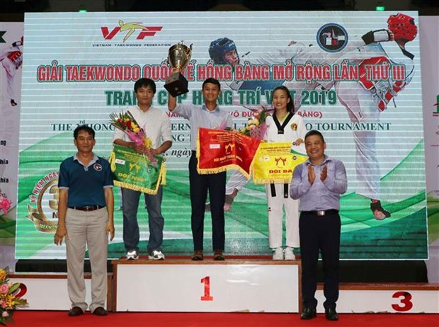 Tournoi international de taekwondo Hong Bang a Da Nang hinh anh 1