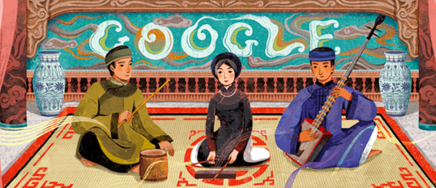 Google honore les chants des courtisanes du Vietnam hinh anh 1