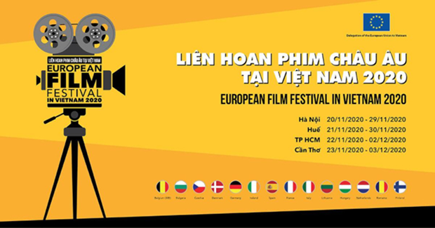 Le Festival du film europeen 2020 prevu en fin novembre dans quatre villes vietnamiennes hinh anh 1