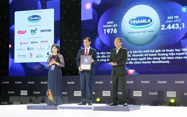 Forbes Vietnam honore les 50 marques vietnamiennes les plus 