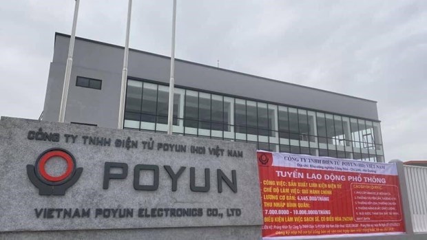 Hai Duong: tous les ouvriers de la societe Poyun Electronics mis en quarantaine concentree hinh anh 1