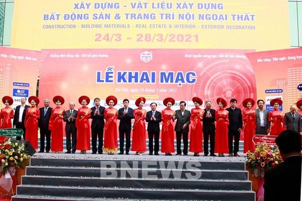 L'exposition internationale Vietbuild 2021 s’ouvre a Hanoi hinh anh 1
