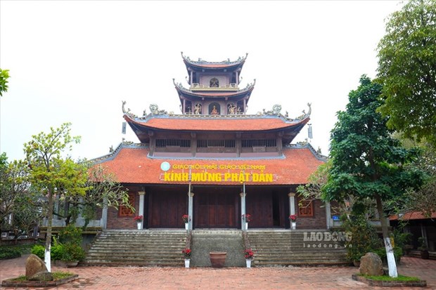 La beaute unique de la pagode Tieu Dao dans la commune de Bat Trang hinh anh 1