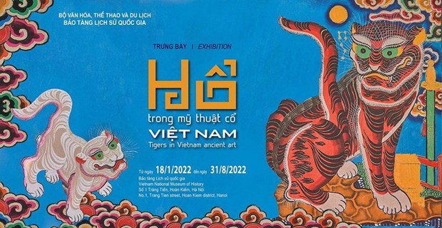 Tet 2022: Le Tigre dans les beaux arts vietnamiens hinh anh 1
