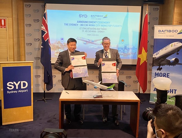 Bamboo Airways annonce l’ouverture de la ligne directe Ho Chi Minh-Ville - Sydney hinh anh 2
