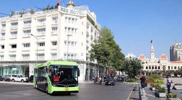 Ho Chi Minh-Ville: la premiere ligne de bus electrique sera mise en service le 9 mars hinh anh 2