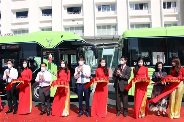 Ho Chi Minh-Ville: la premiere ligne de bus electrique sera mise en service le 9 mars hinh anh 1