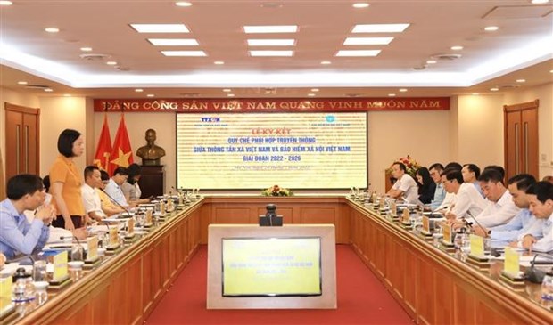 La VNA et la Securite sociale du Vietnam poursuivent leur coordination en communication hinh anh 1