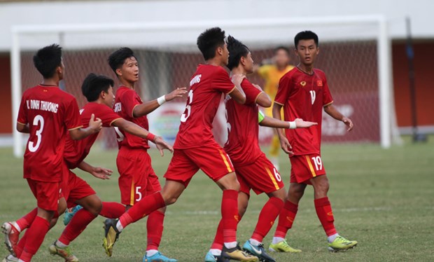 Championnat d'Asie du Sud-Est U16 : le Vietnam se qualifie pour la finale hinh anh 2