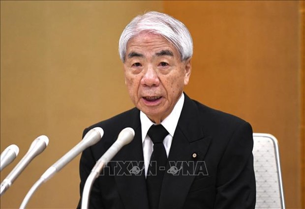 Felicitations au nouveau president de la Chambre haute du Japon hinh anh 1