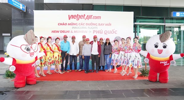 Vietjet ouvre deux nouvelles lignes reliant Phu Quoc a New Delhi et Mumbai hinh anh 2