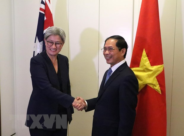 La ministre australienne des AE affirme le solide partenariat avec le Vietnam hinh anh 1