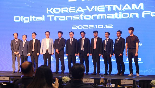 Forum sur la transformation numerique Vietnam-R. de Coree hinh anh 2