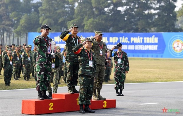 Le Vietnam se classe premier lors du 30e Tournoi de tir des armees de l'ASEAN hinh anh 1